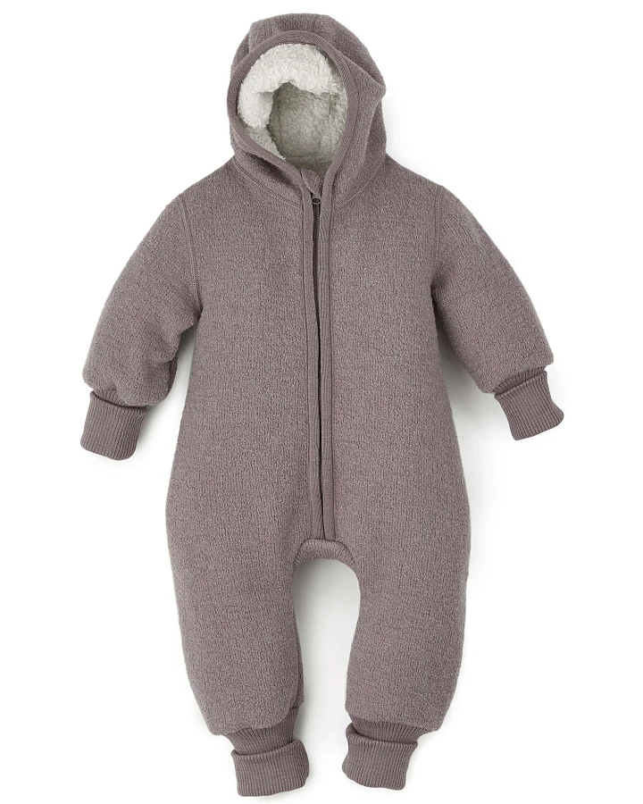 Halfen Strickerei - Walk-Overall mit Bündchen mauve