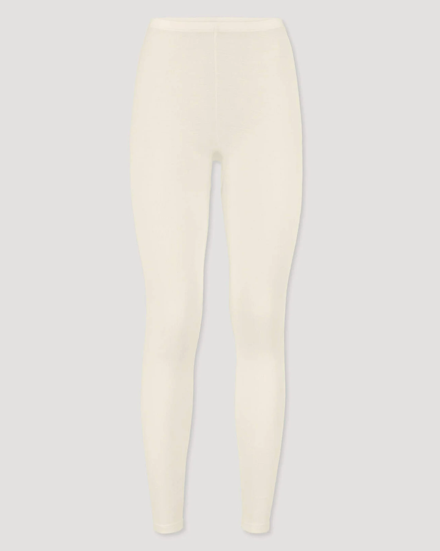 hessnatur Damen Leggings Regular Cut PURE FUNCTION aus Bio-Merinowolle mit Seide - natur - Größe 36 – Ansicht 3