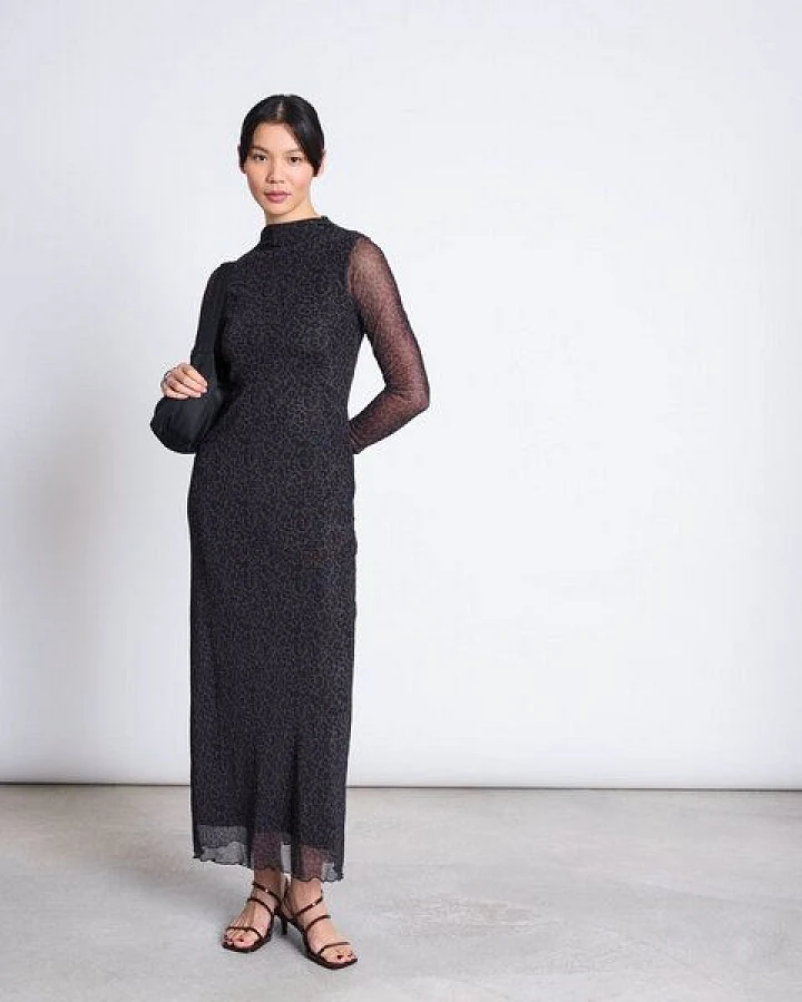 Produktseite: JAN 'N JUNE Mesh-Maxikleid ZALDI