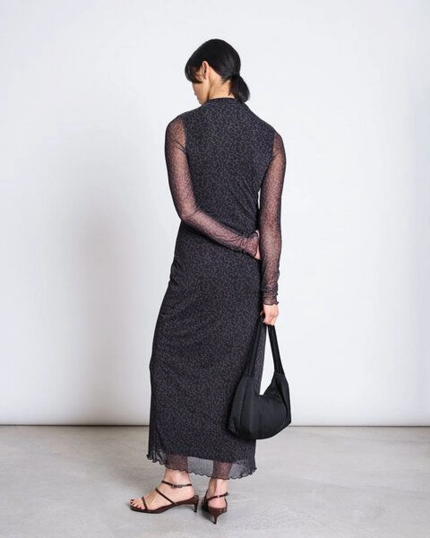 JAN 'N JUNE Mesh-Maxikleid ZALDI – Ansicht 2