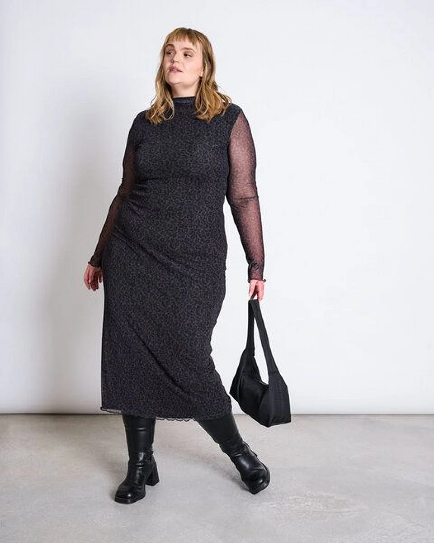JAN 'N JUNE Mesh-Maxikleid ZALDI – Ansicht 4