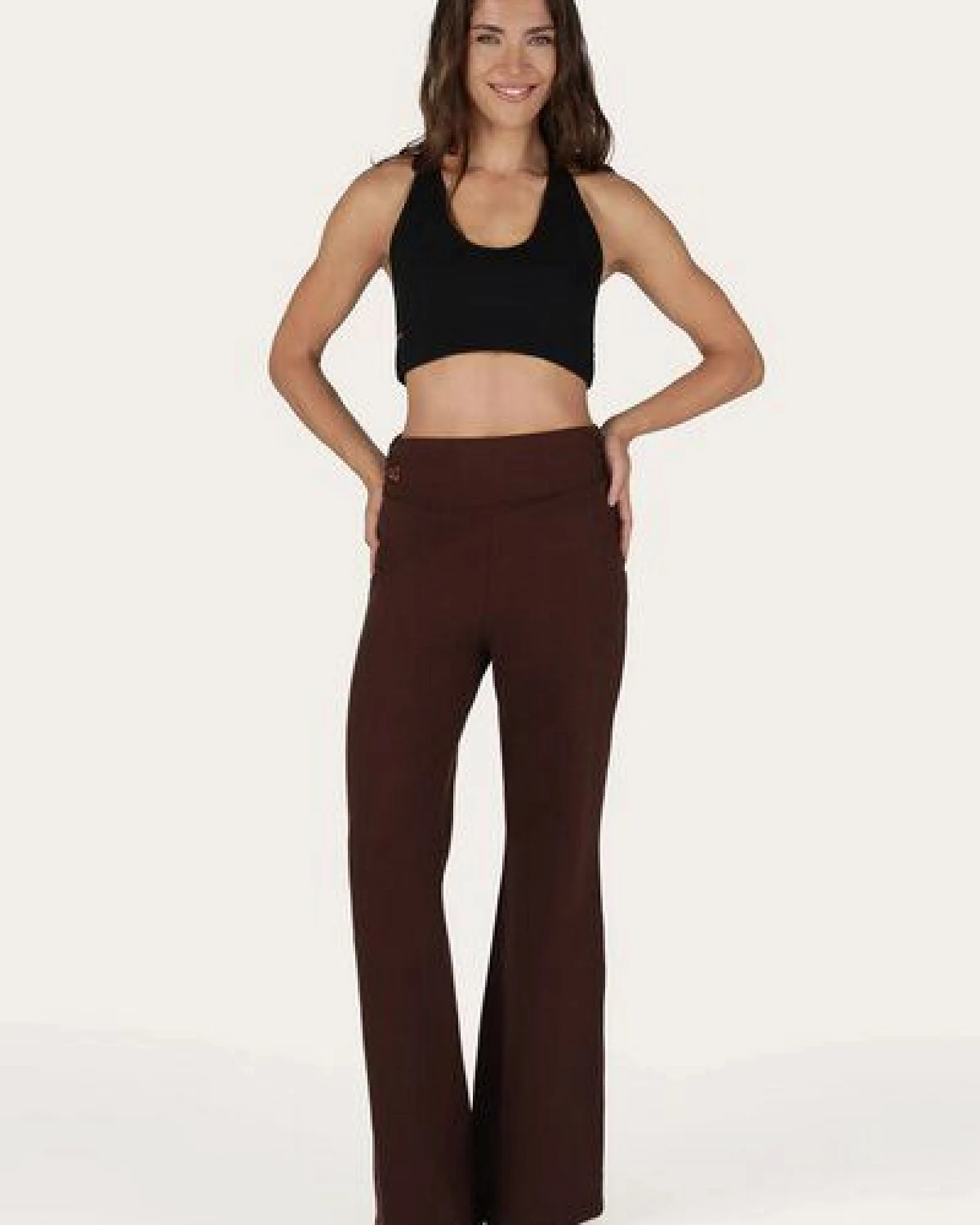 Urban Goddess Maeve weite Yogahose mit Midwaist – Ansicht 4