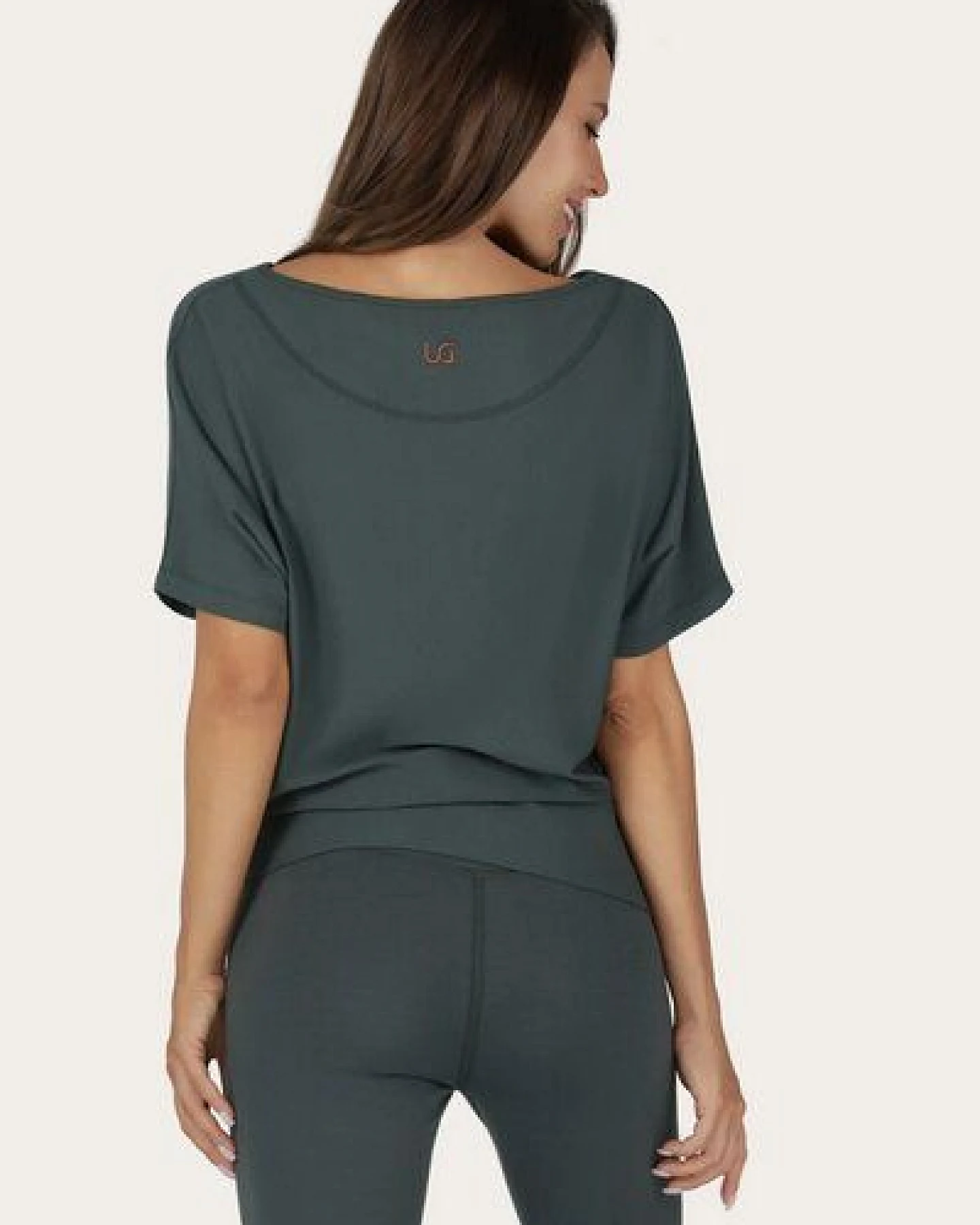 Urban Goddess Budhi Kurzarm Pilates & Yoga Shirt – Ansicht 3