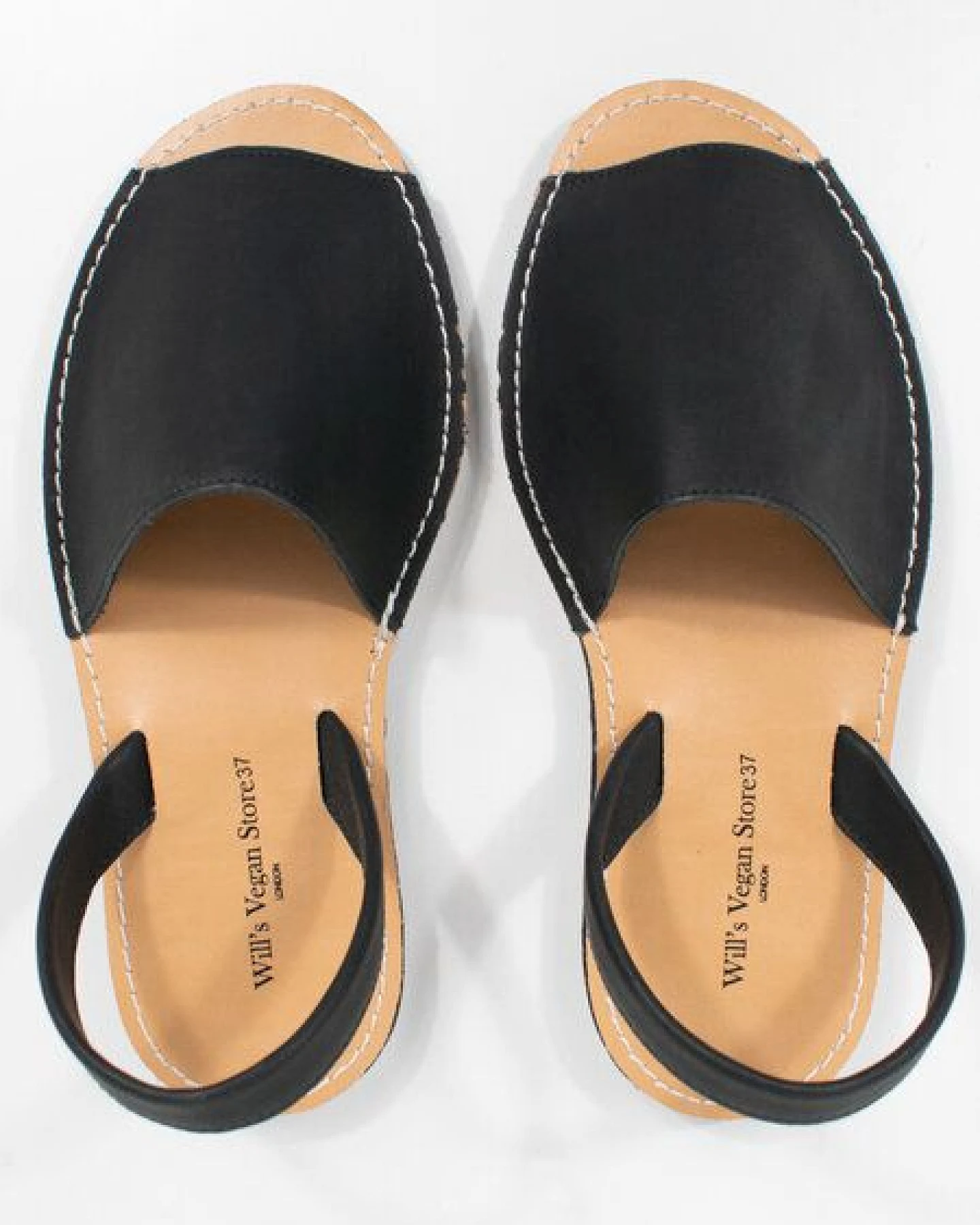 Wills Vegan Stores Flache Sandalen – Ansicht 4