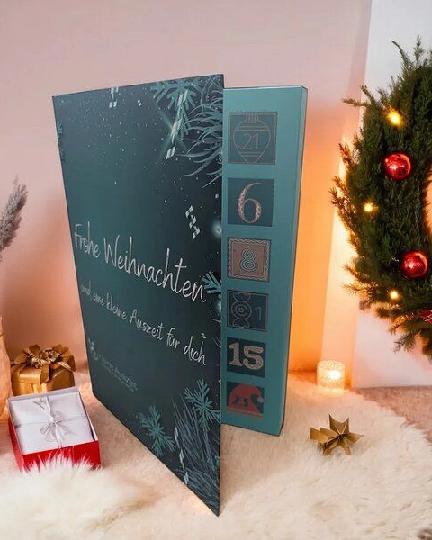 Kleine Auszeit Manufaktur Adventskalender Seifenträume mit 24 Naturseifen - vegan, palmölfrei, handgemacht und plastikfrei – Ansicht 3