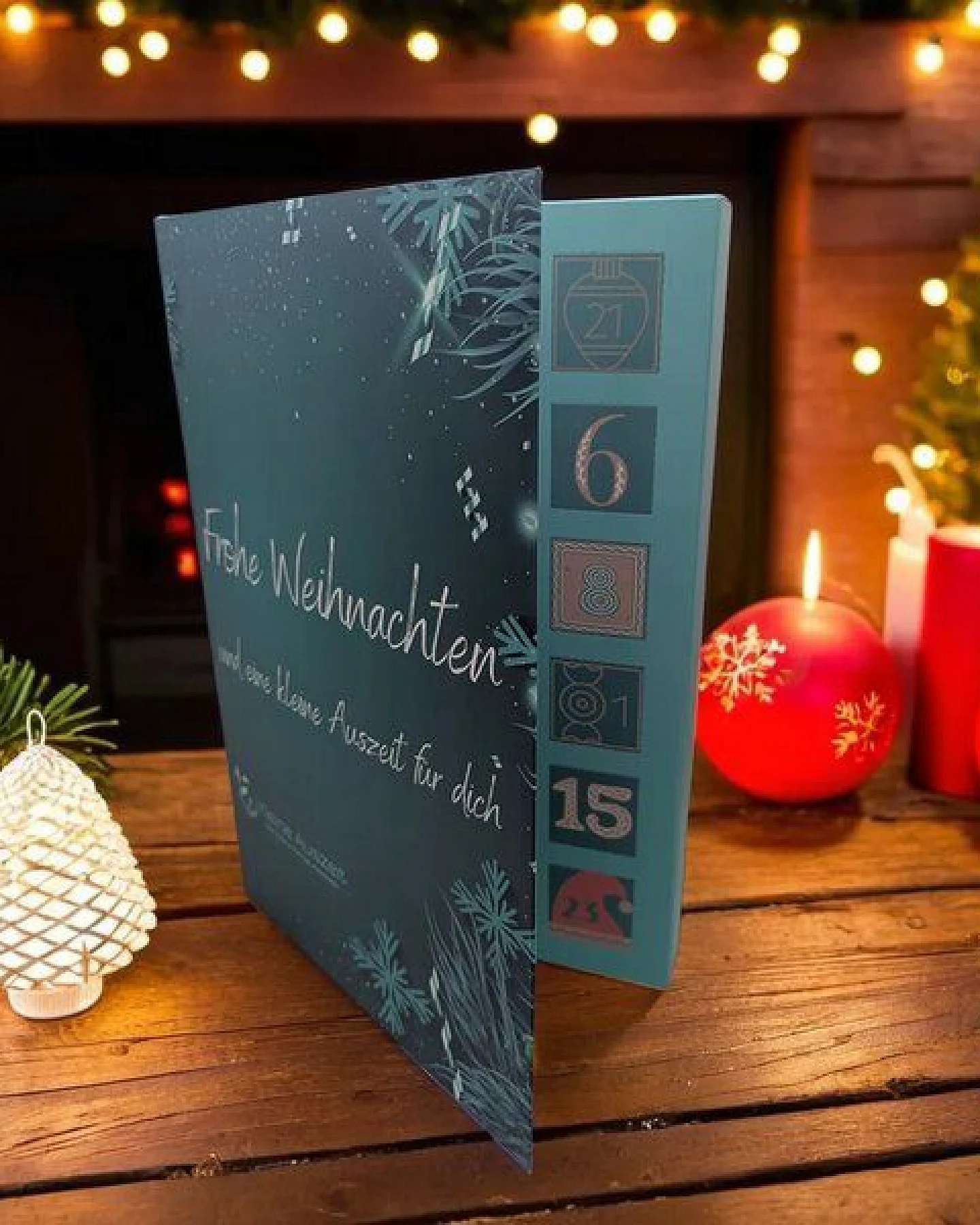 Kleine Auszeit Manufaktur Adventskalender Seifenträume mit 24 Naturseifen - vegan, palmölfrei, handgemacht und plastikfrei – Ansicht 4