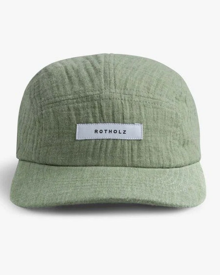Rotholz Labeled 5-Panel Cap - aus Bio-Baumwolle