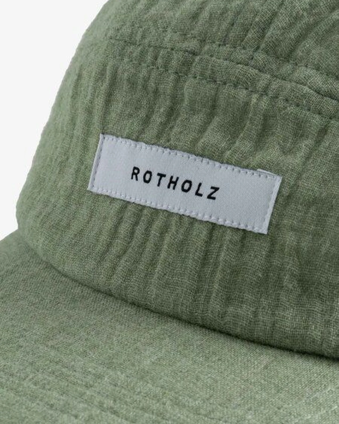 Rotholz Labeled 5-Panel Cap - aus Bio-Baumwolle – Ansicht 4
