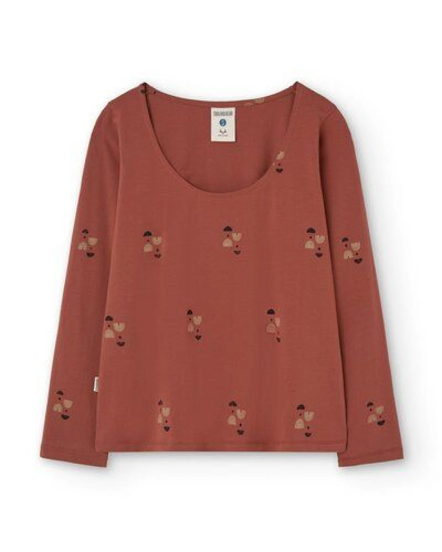 TIRALAHILACHA Gaia basic T-shirt – Ansicht 4