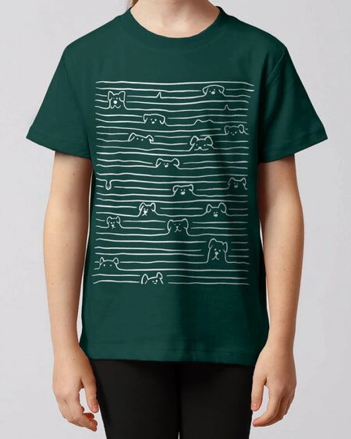 watabout.kids T-Shirt Kinder Doodle Dogs
