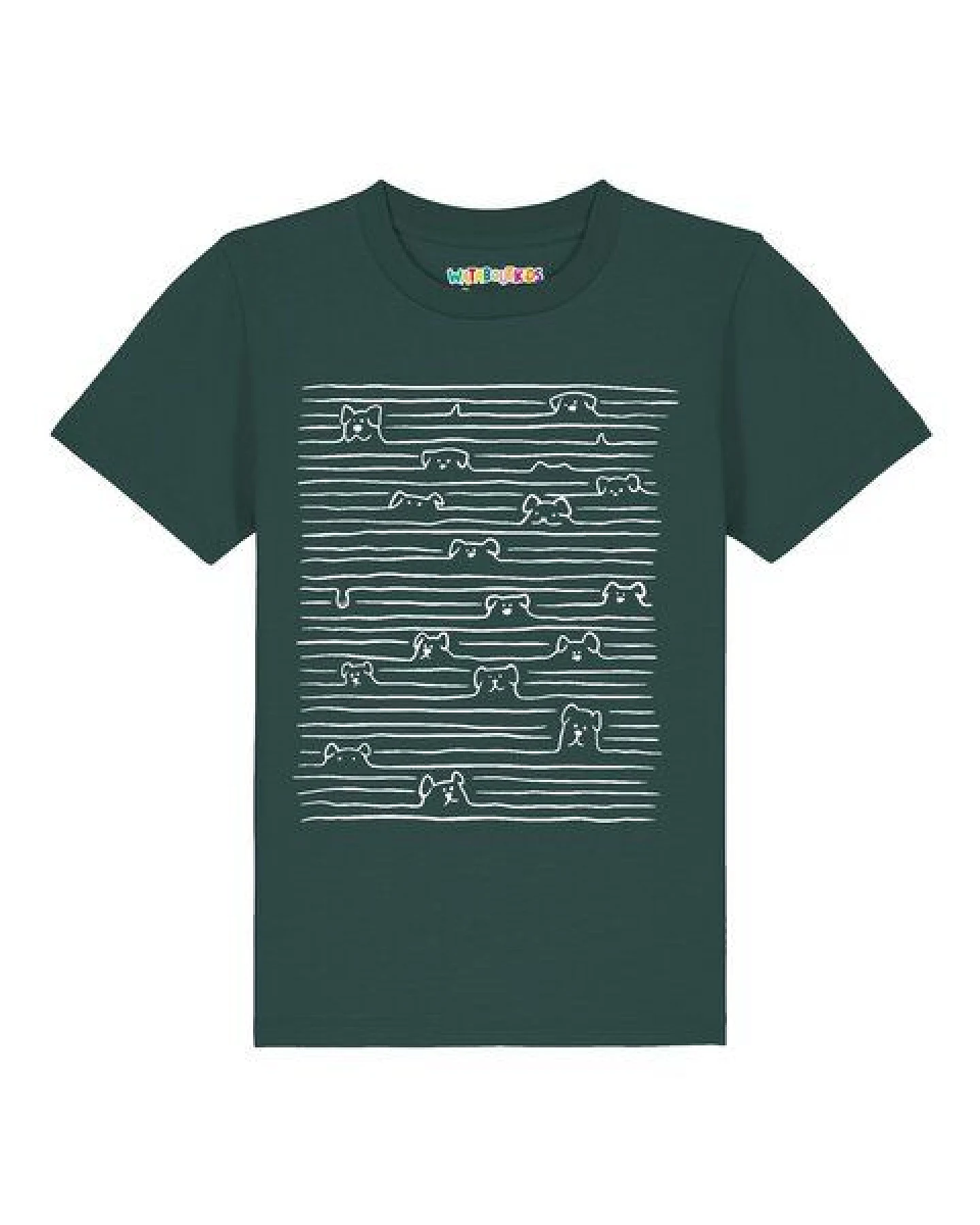 watabout.kids T-Shirt Kinder Doodle Dogs – Ansicht 2