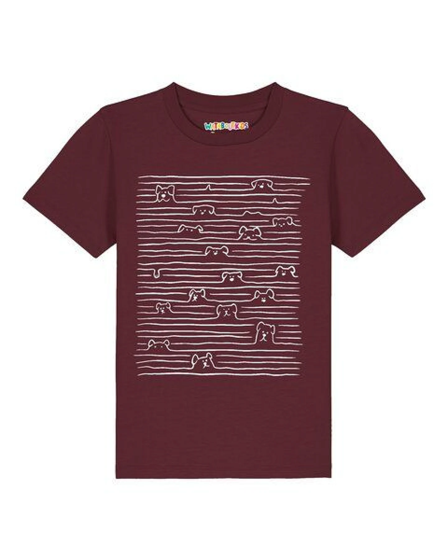 watabout.kids T-Shirt Kinder Doodle Dogs – Ansicht 2