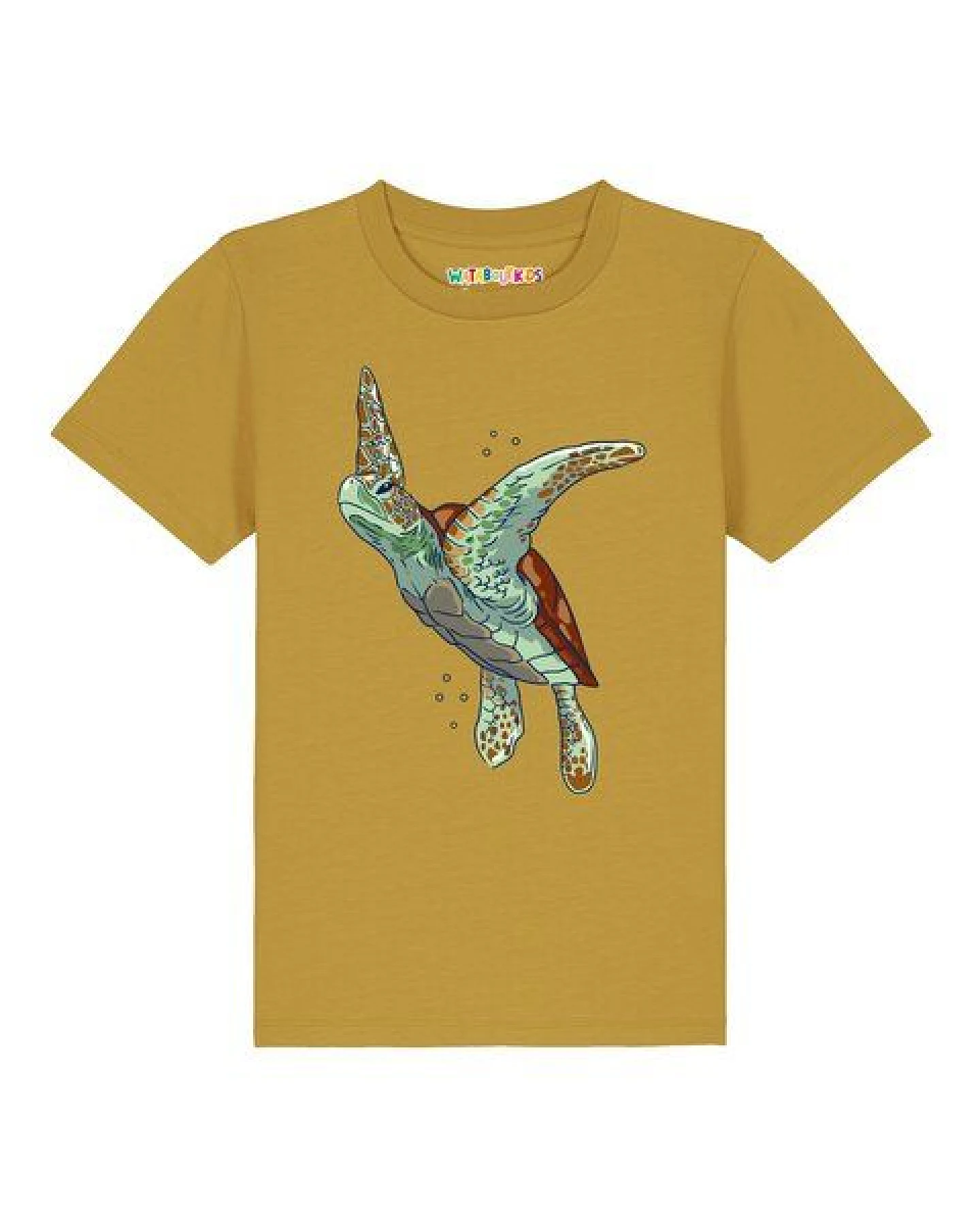 watabout.kids T-Shirt Kinder Schildkröte Watercolor – Ansicht 2