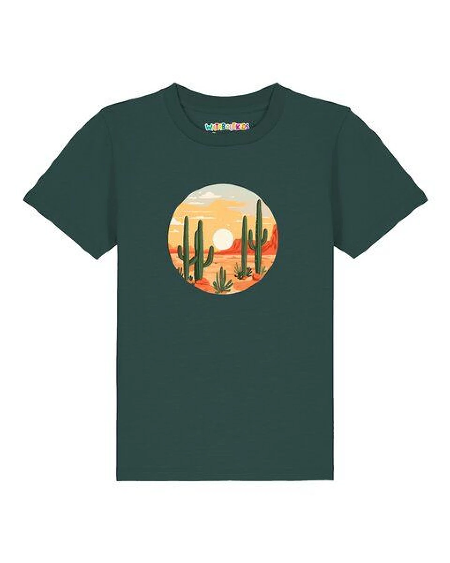 watabout.kids T-Shirt Kinder Sonnenuntergang in der Wüste – Ansicht 2