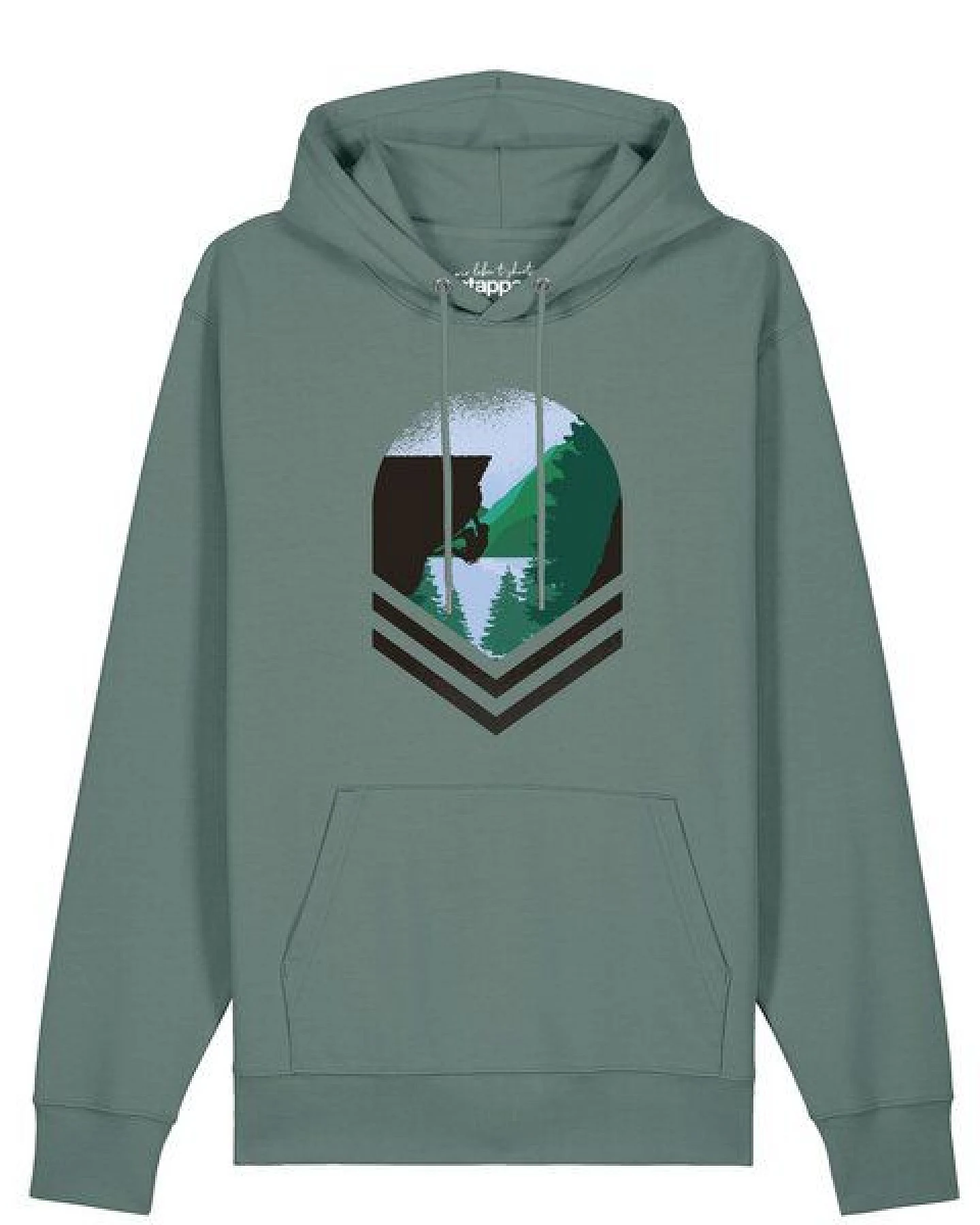 watapparel Hoodie Unisex Bay Climbing – Ansicht 2