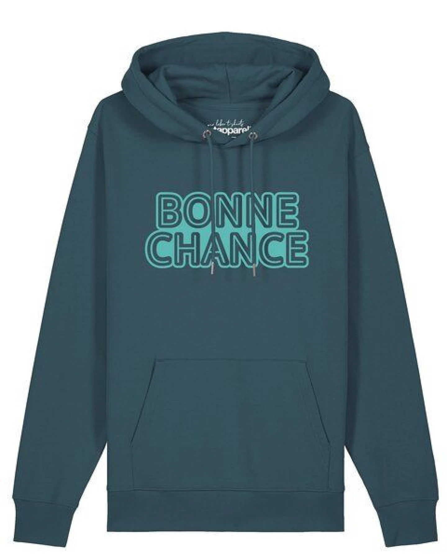 watapparel Hoodie Unisex Bonne Chance – Ansicht 2