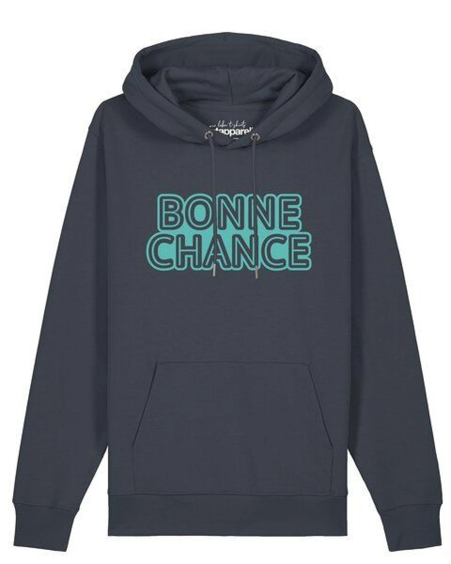 watapparel Hoodie Unisex Bonne Chance – Ansicht 2