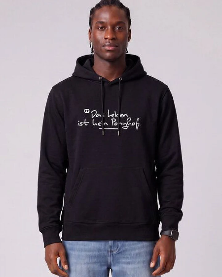 watapparel Hoodie Unisex Das Leben ist kein Ponyhof
