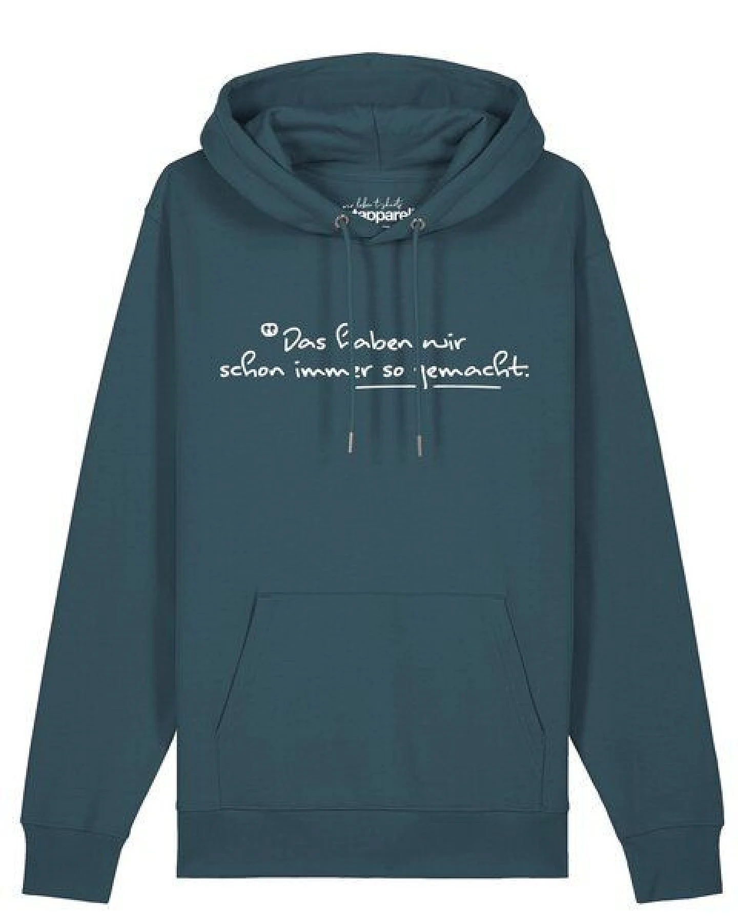 watapparel Hoodie Unisex Das haben wir schon immer so gemacht – Ansicht 2