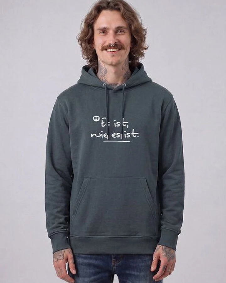 Produktseite: watapparel Hoodie Unisex Es ist wie es ist