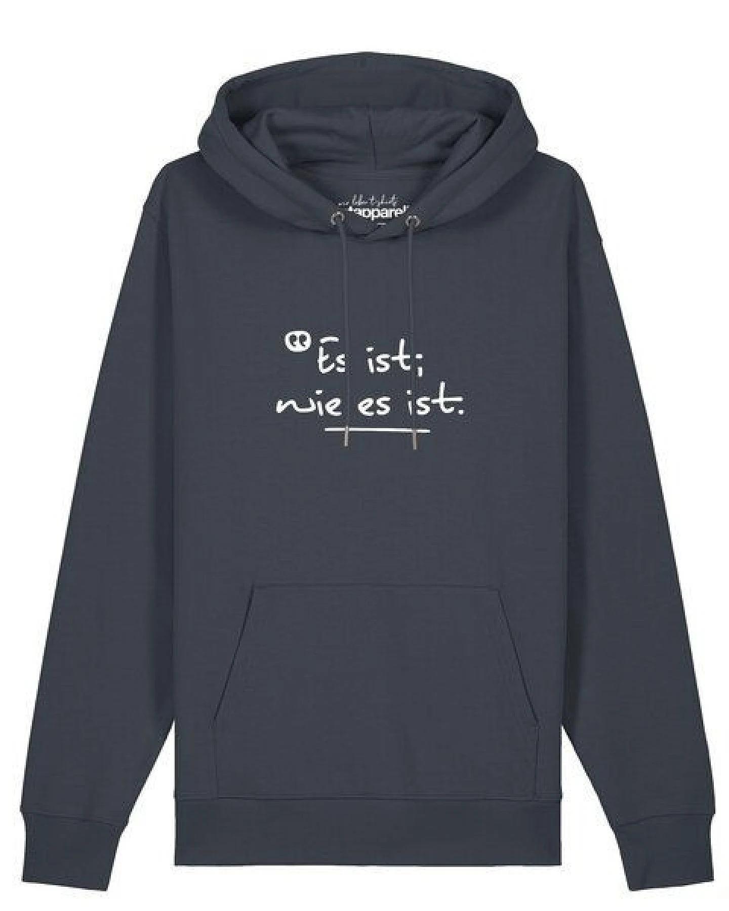 watapparel Hoodie Unisex Es ist wie es ist – Ansicht 2
