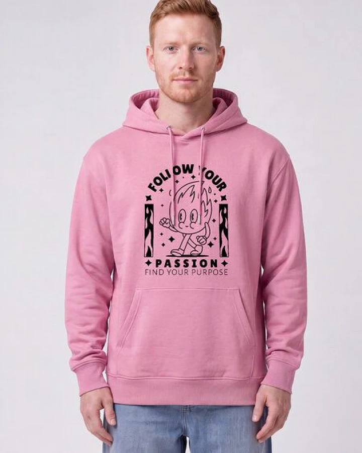 Produktseite: watapparel Hoodie Unisex Follow your Passion