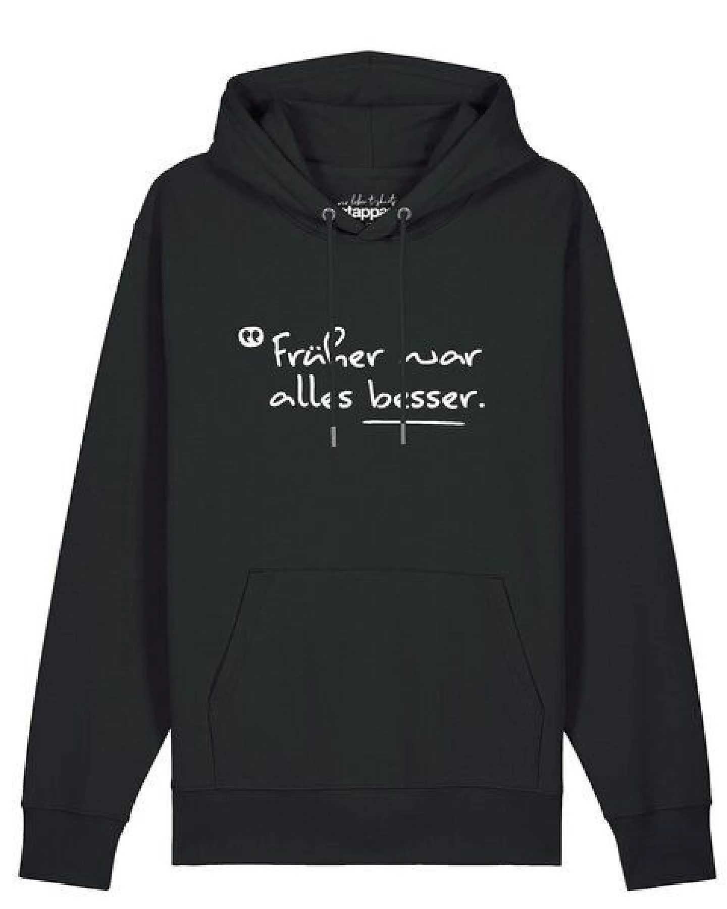 watapparel Hoodie Unisex Früher war alles besser – Ansicht 2