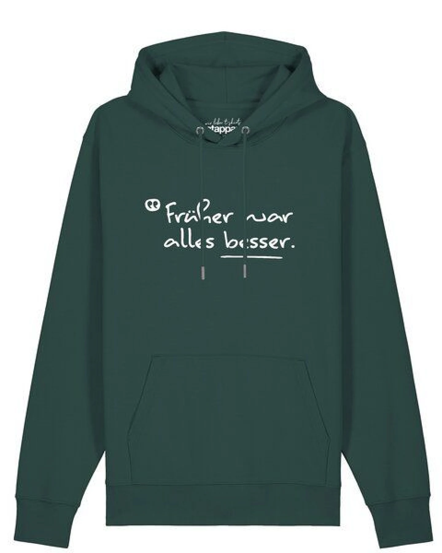 watapparel Hoodie Unisex Früher war alles besser – Ansicht 2