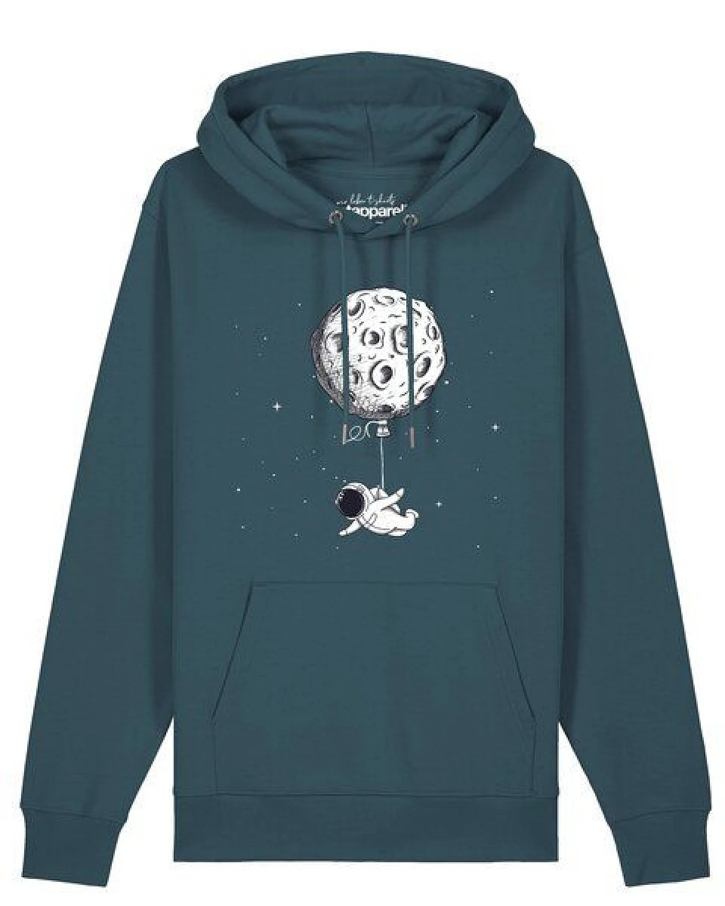 watapparel Hoodie Unisex Funny Spaceman – Ansicht 2