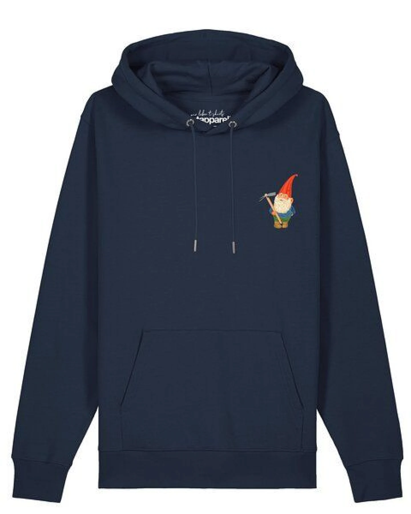 watapparel Hoodie Unisex Gartenzwerg – Ansicht 2