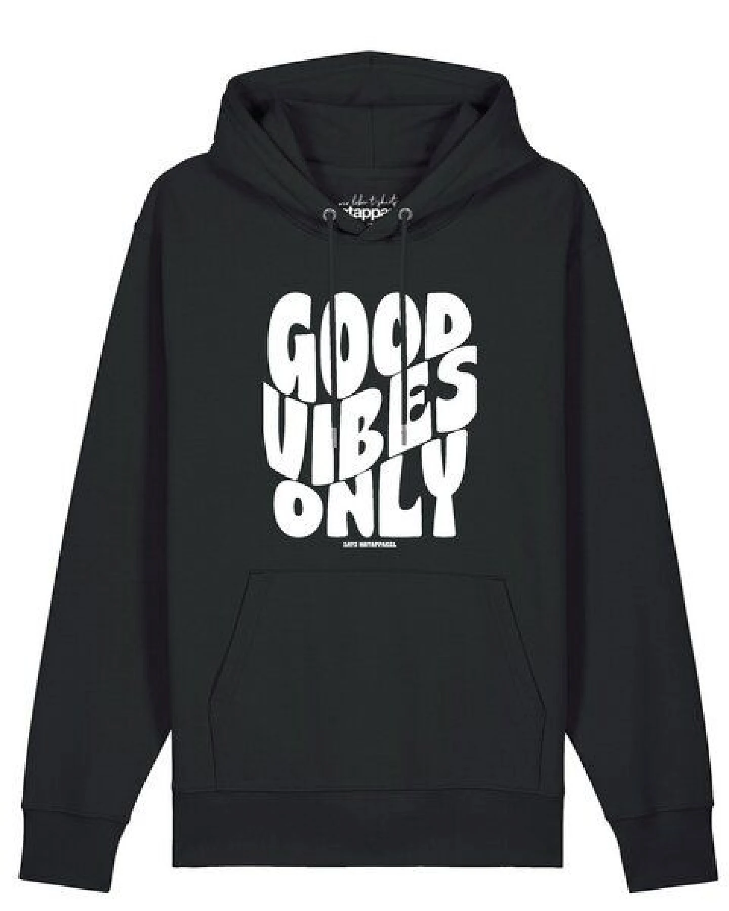 watapparel Hoodie Unisex Good vibes only – Ansicht 2