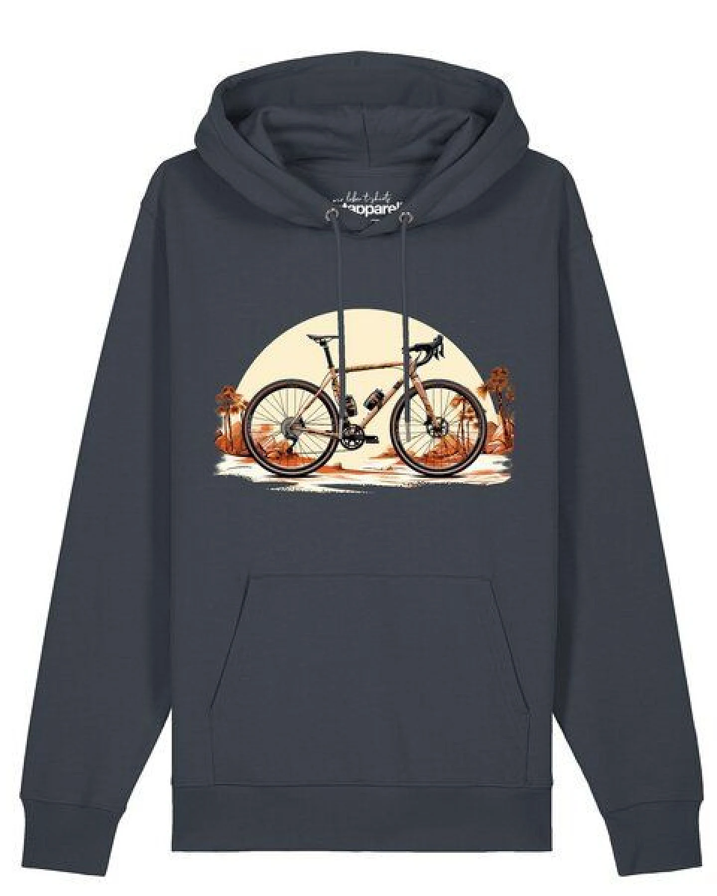 watapparel Hoodie Unisex Gravelbike – Ansicht 2