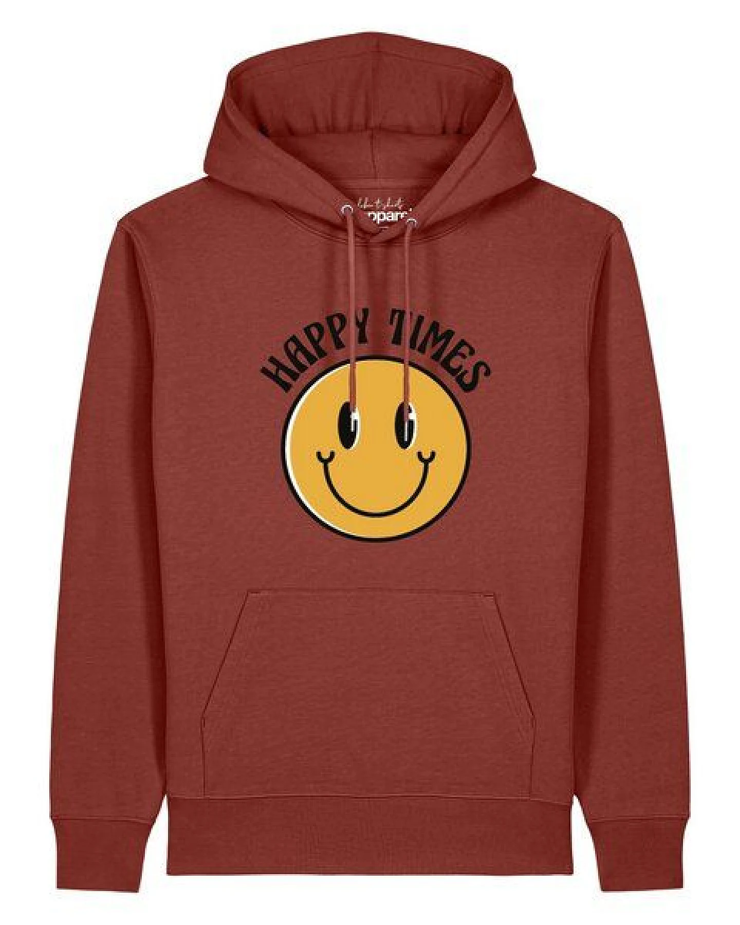 watapparel Hoodie Unisex Happy times smiley emoji – Ansicht 2