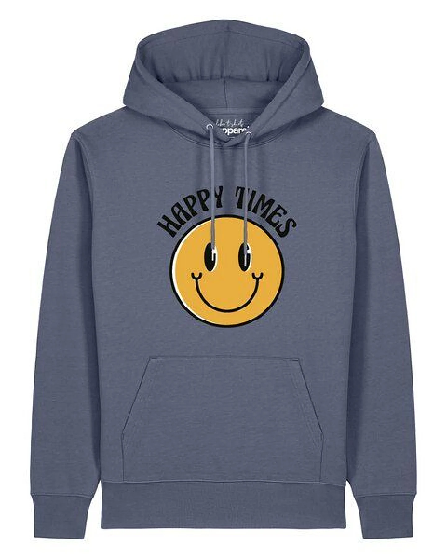 watapparel Hoodie Unisex Happy times smiley emoji – Ansicht 2