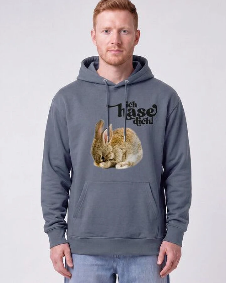 watapparel Hoodie Unisex Ich hase dich!