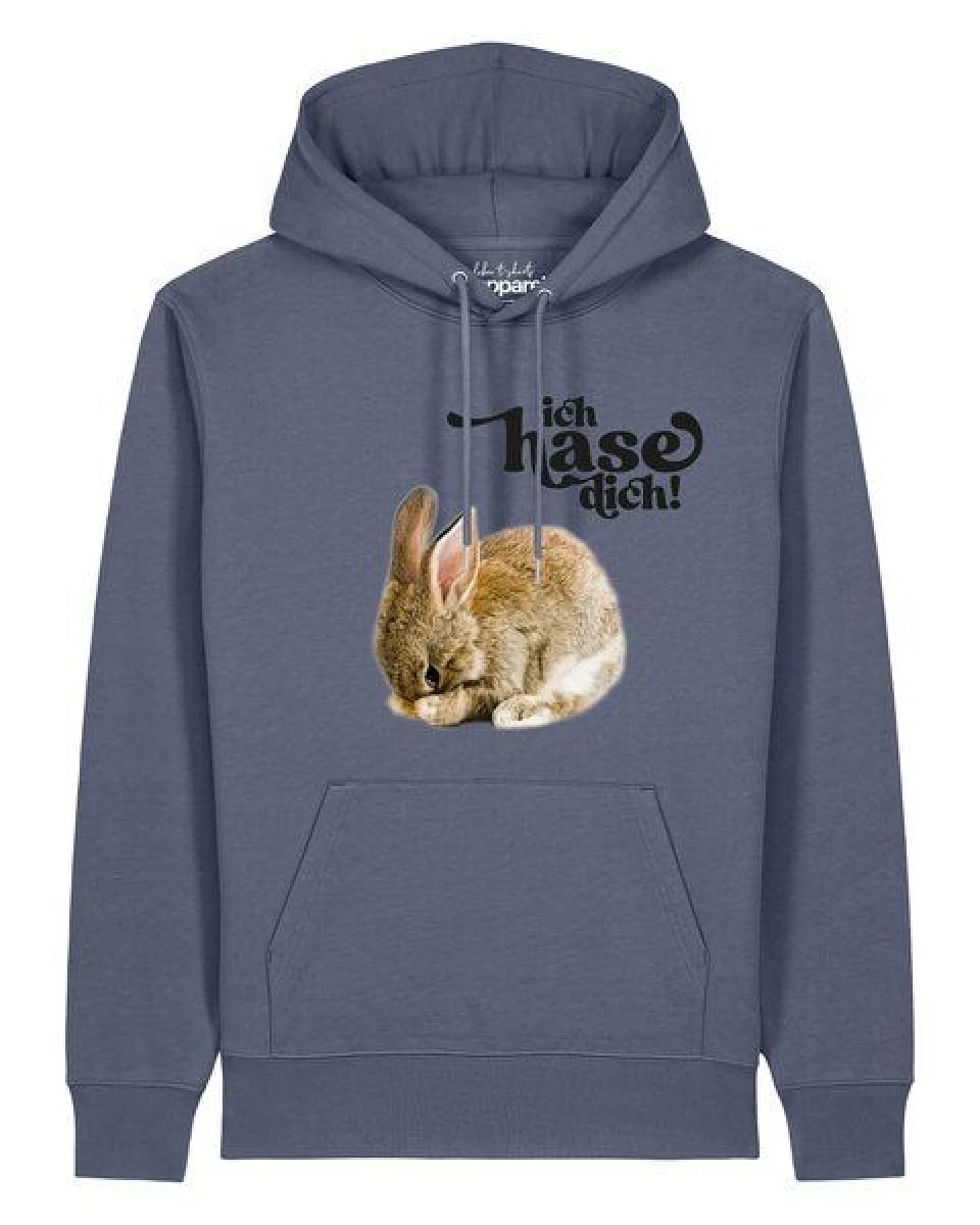 watapparel Hoodie Unisex Ich hase dich! – Ansicht 2