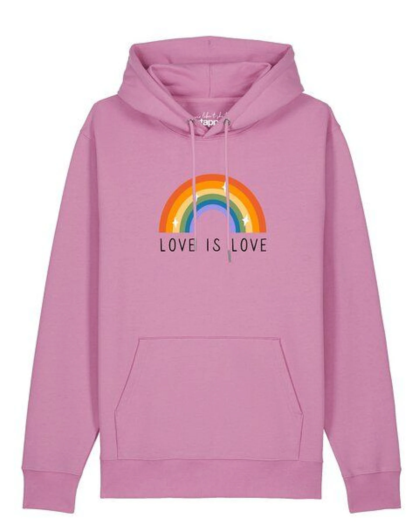 watapparel Hoodie Unisex Love is Love – Ansicht 2