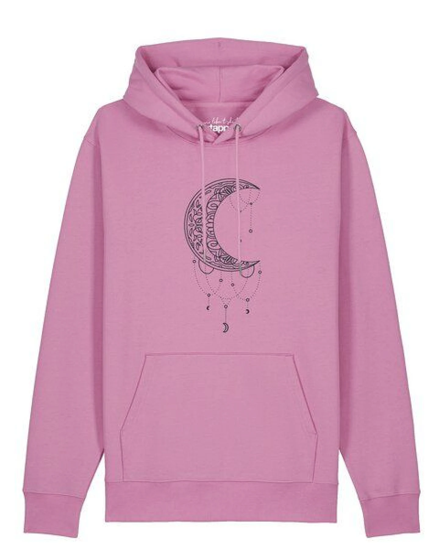 watapparel Hoodie Unisex Mandala Moon – Ansicht 2