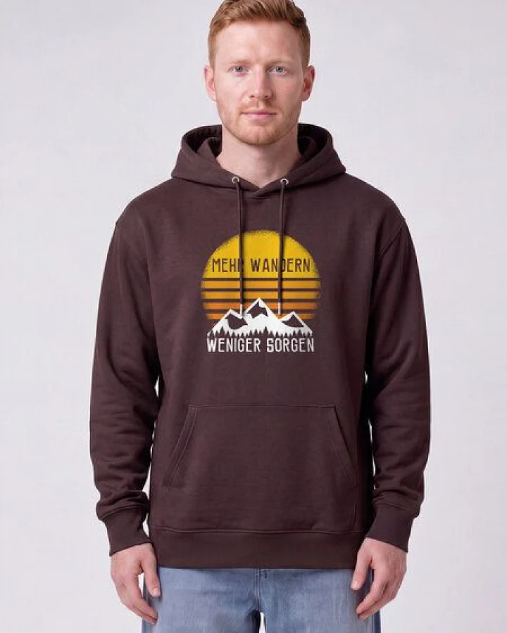 watapparel Hoodie Unisex Mehr Wandern