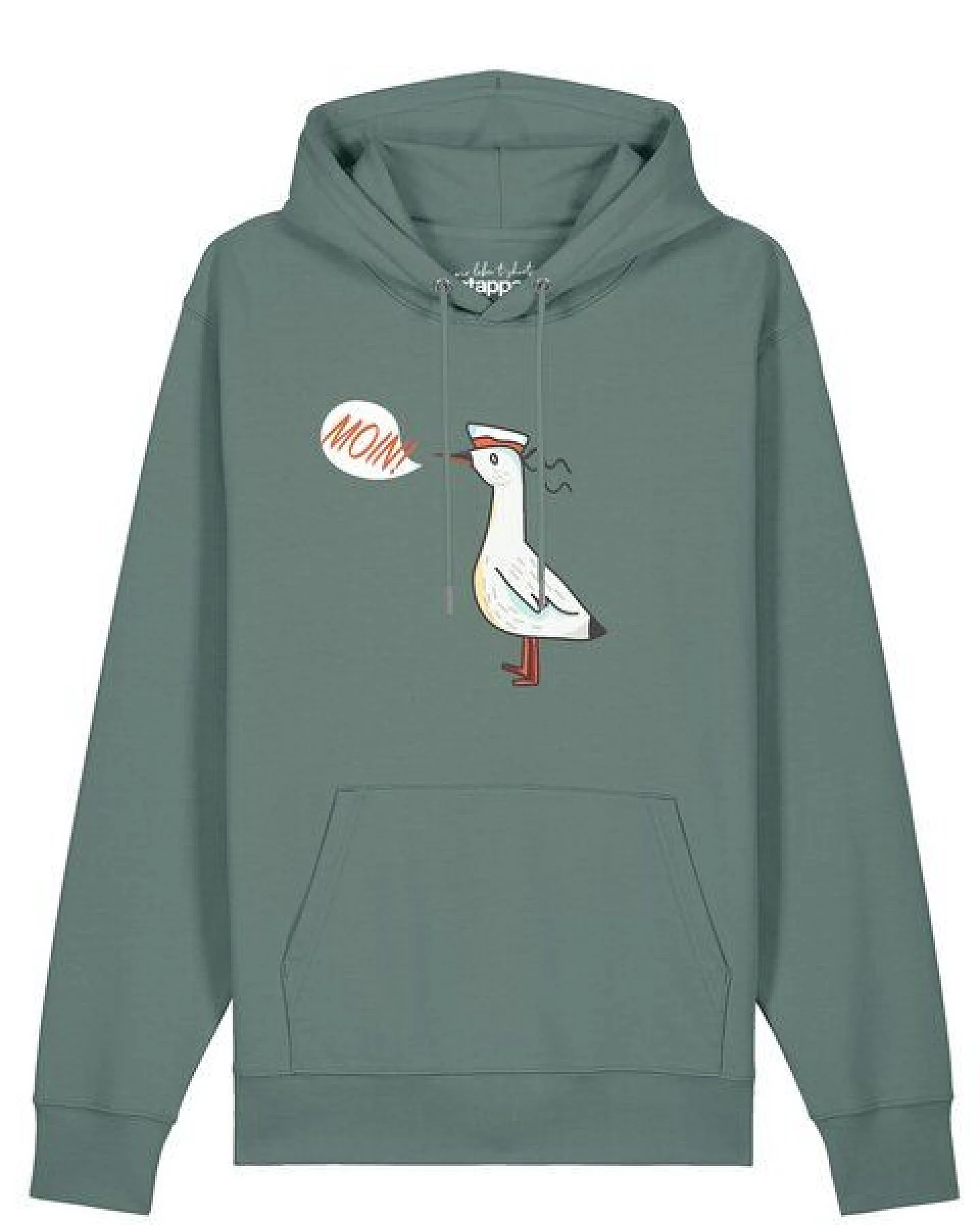 watapparel Hoodie Unisex Moin Seagull – Ansicht 2