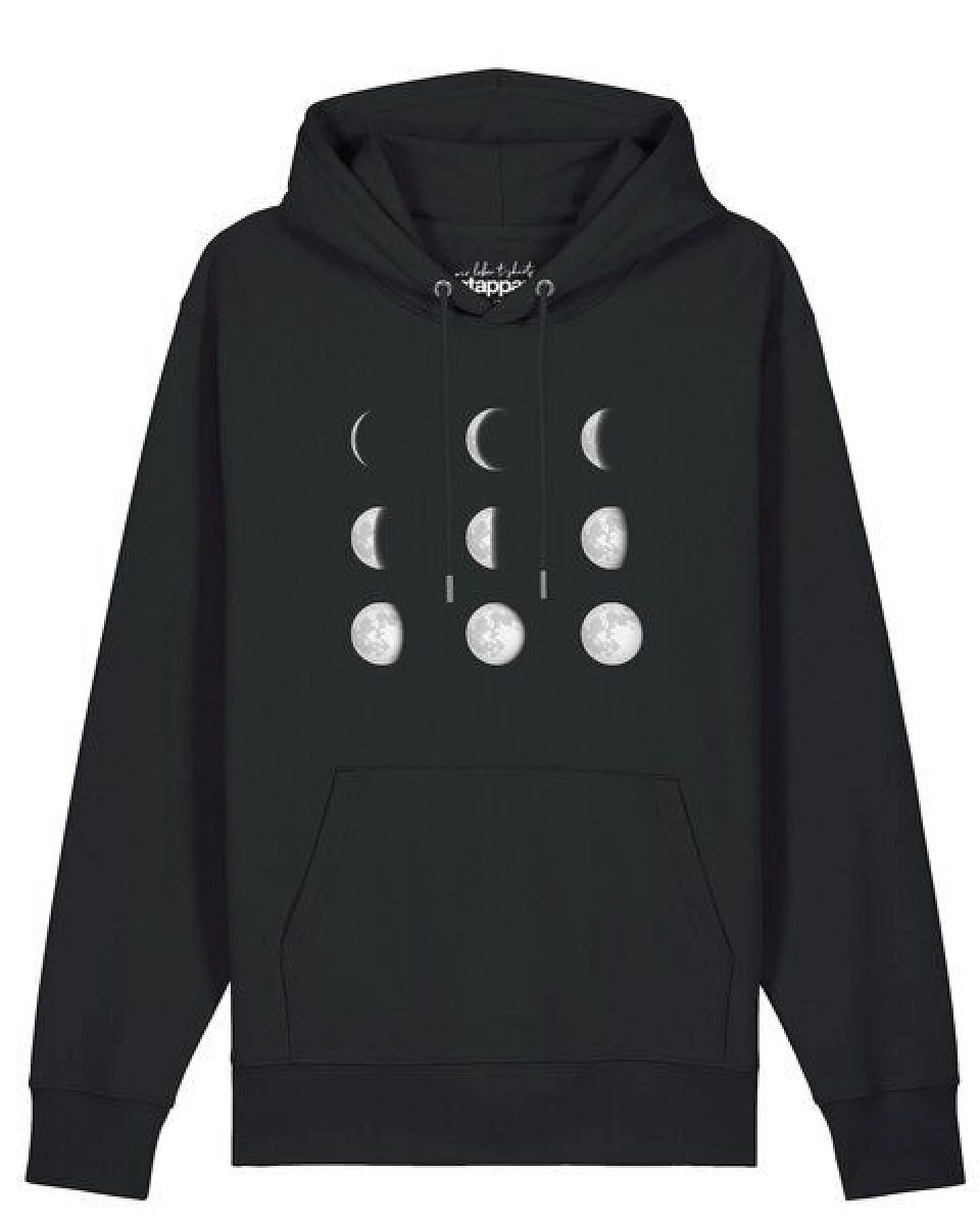 watapparel Hoodie Unisex Moonphases – Ansicht 2