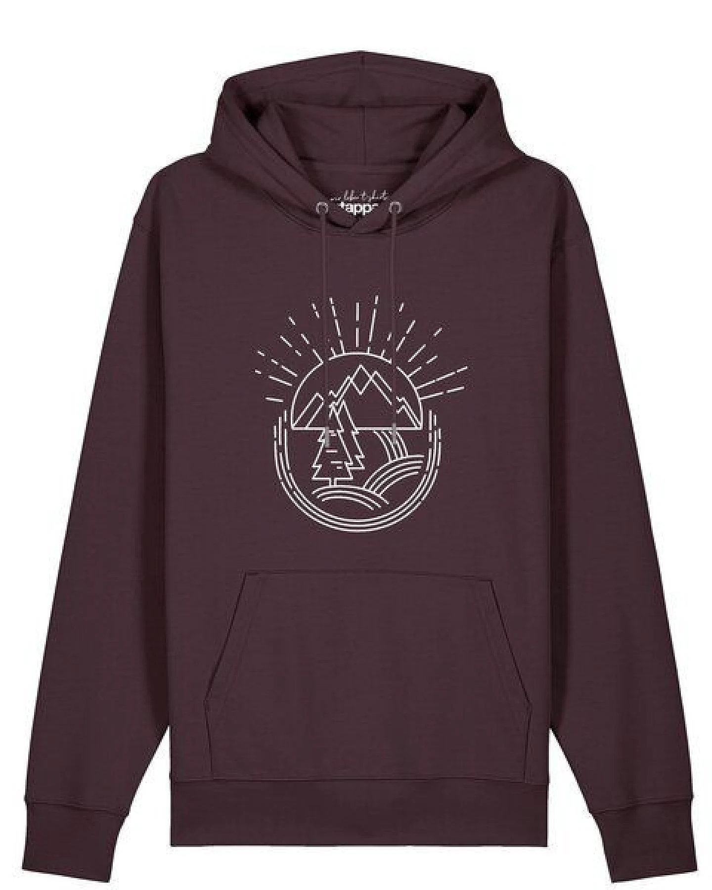 watapparel Hoodie Unisex Natur ist schön – Ansicht 2