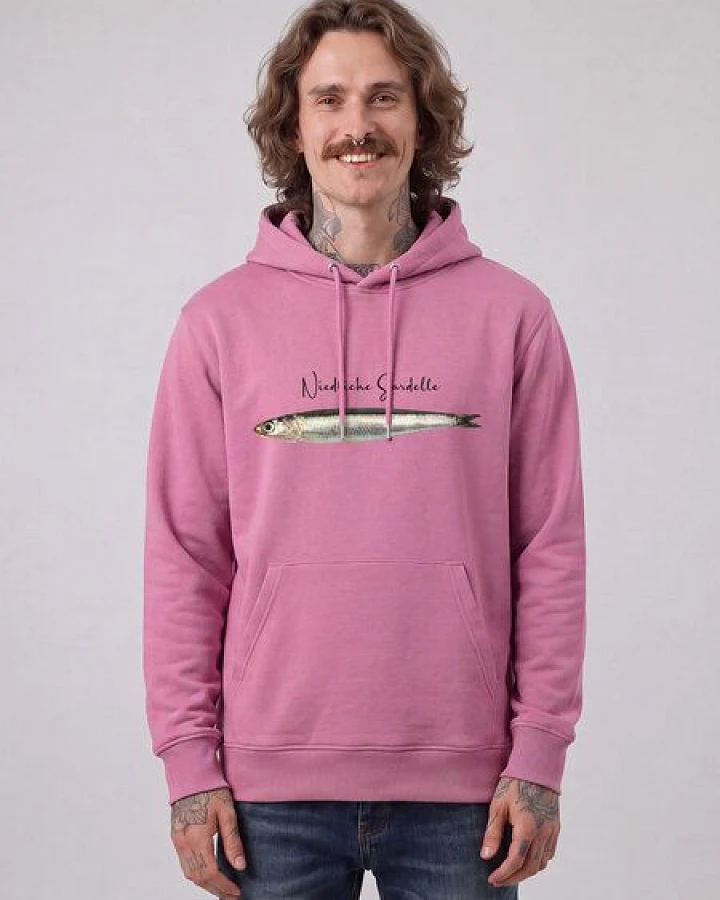watapparel Hoodie Unisex Niedliche Sardelle