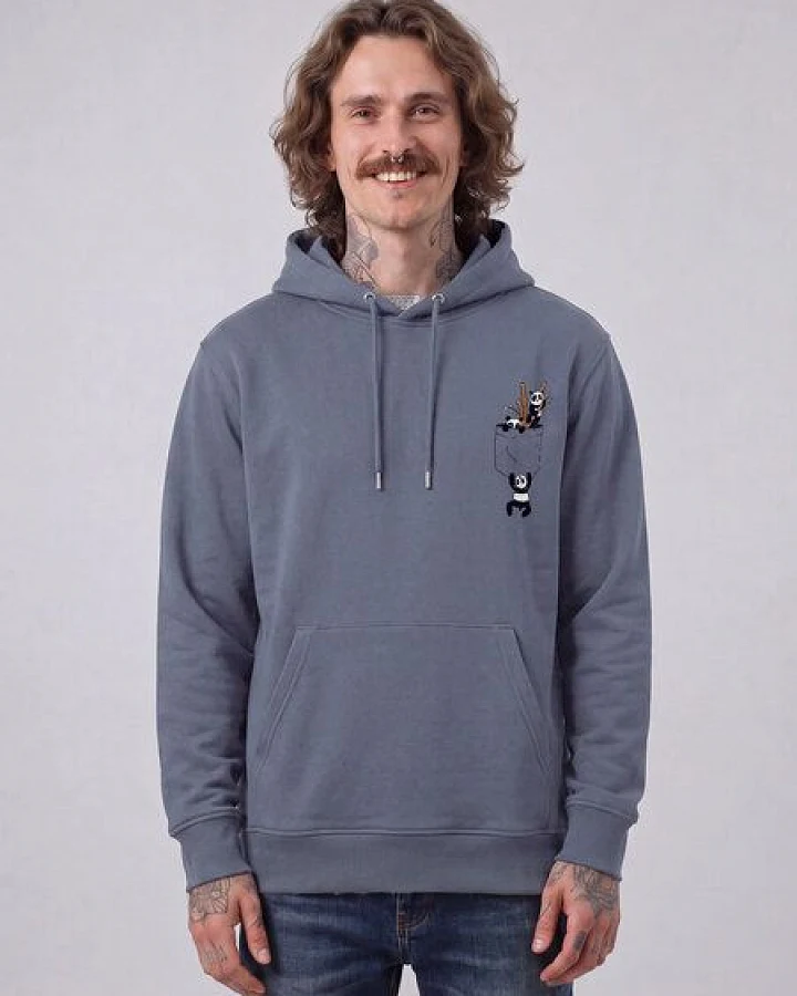 watapparel Hoodie Unisex Pocket Pandas