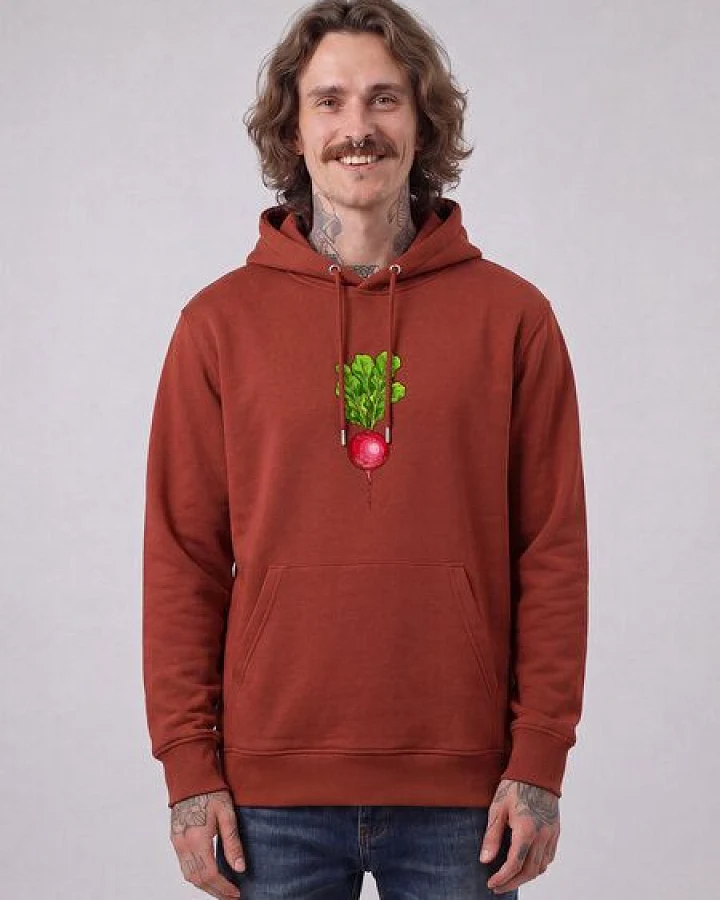 Produktseite: watapparel Hoodie Unisex Radieschen