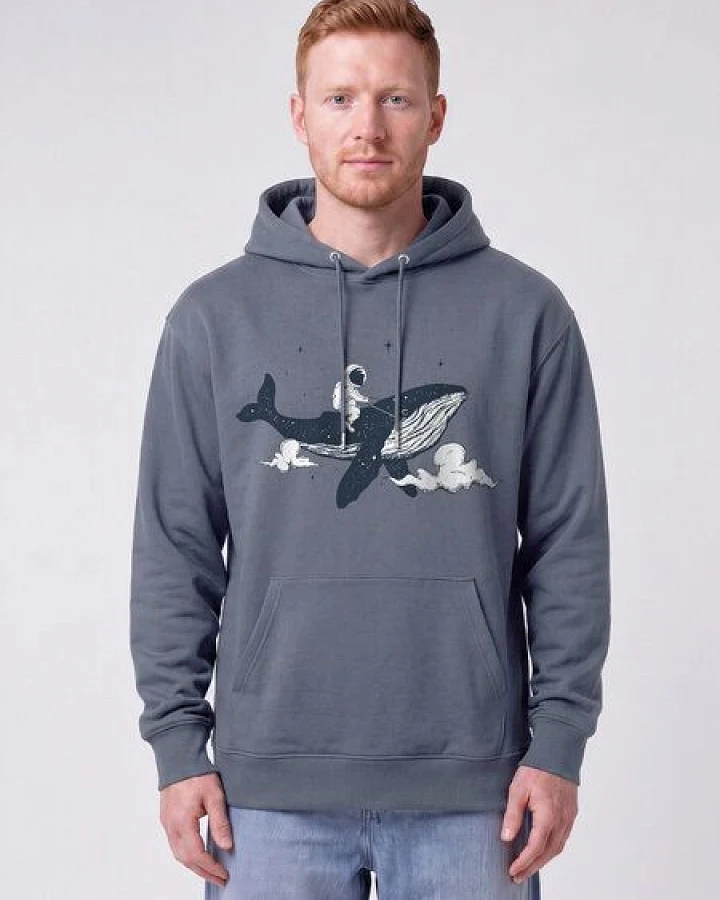 watapparel Hoodie Unisex Spacewhale