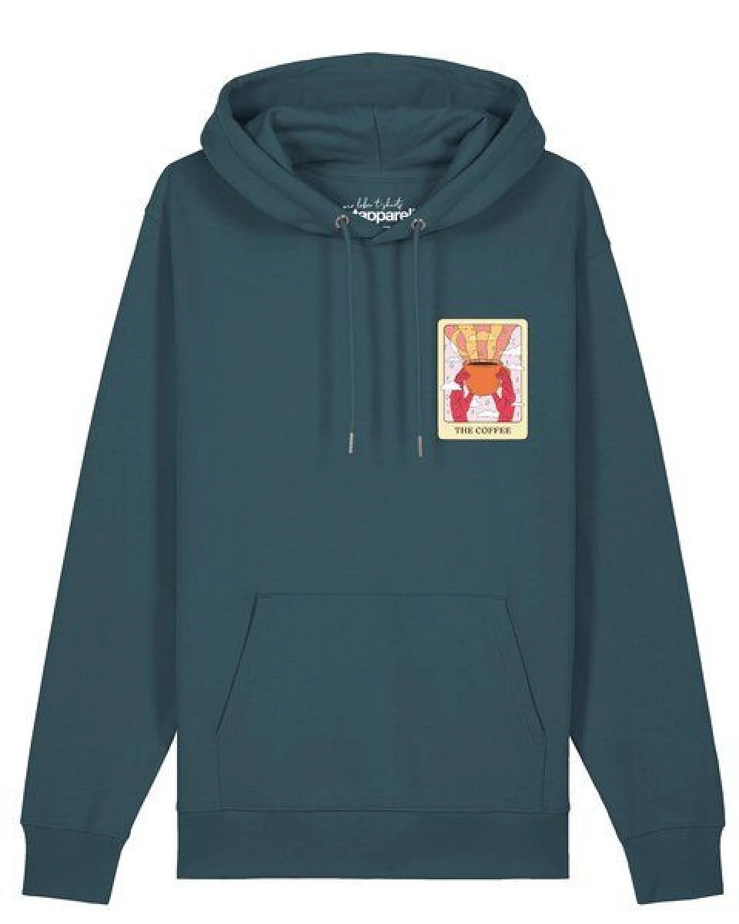 watapparel Hoodie Unisex Tarot The Coffee – Ansicht 2