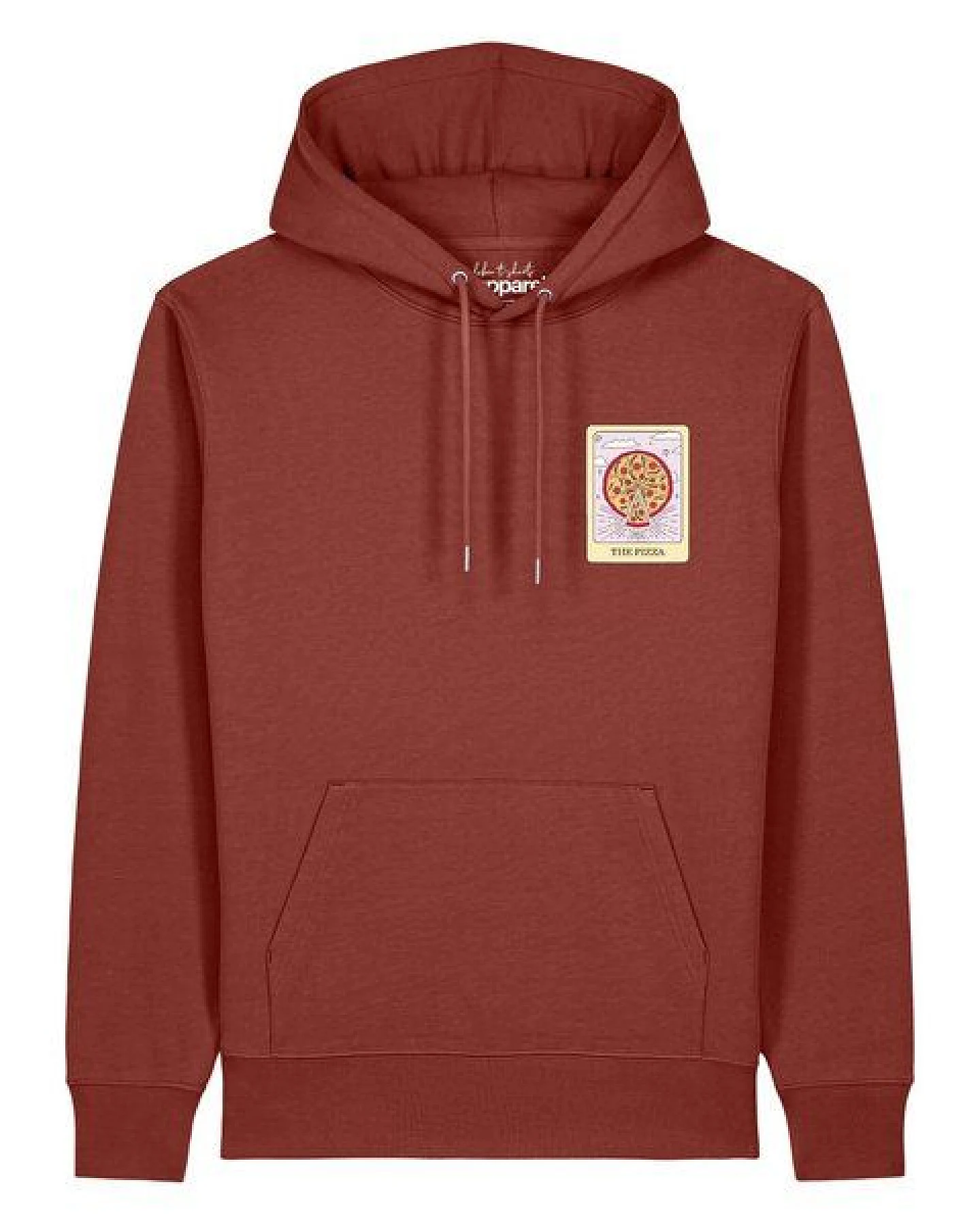 watapparel Hoodie Unisex Tarot The Pizza – Ansicht 2