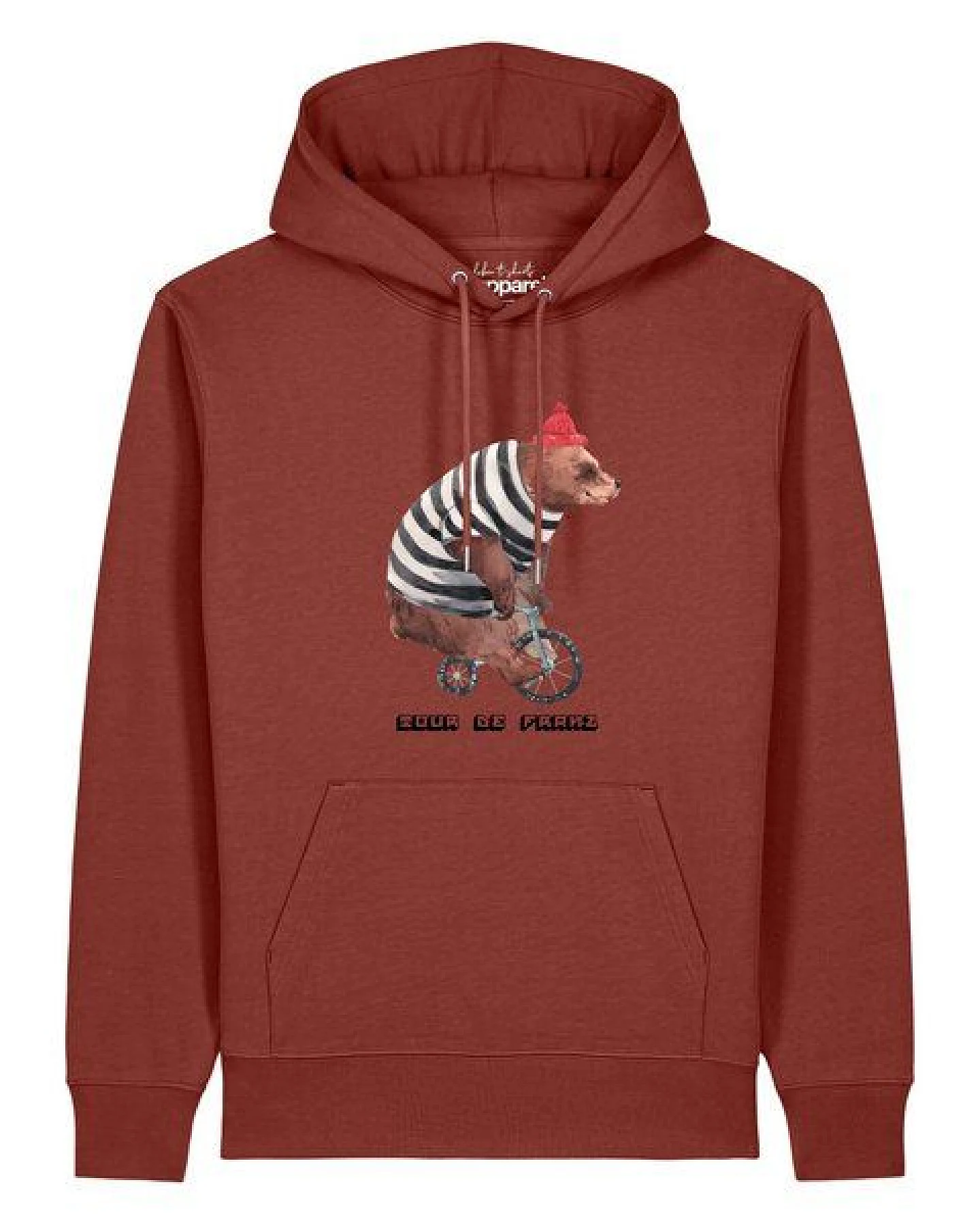 watapparel Hoodie Unisex Tour de Franz – Ansicht 2