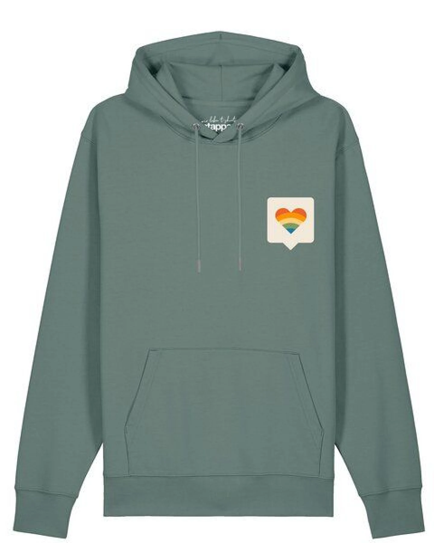 watapparel Hoodie Unisex Von Herzen – Ansicht 2